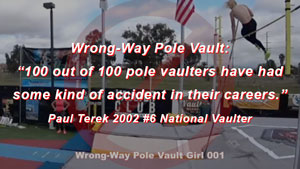 pole vault girl